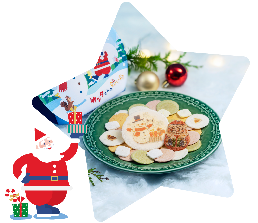 商品イメージ：雪だるまとりす